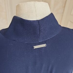 Michael Kors Women's Deep Blue Sleeveless Top